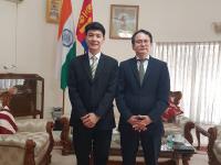 Courtesy Visit of the Secretary General of AALCO to the Embassy of the Mongolia New Delhi