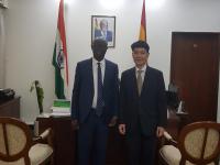 Courtesy Visit of the Secretary General of AALCO to the High Commission of the Republic of Ghana New Delhi