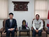 Courtesy Visit of the Secretary-General of AALCO to the Embassy of Nepal, New Delhi