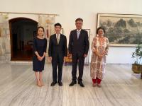 Courtesy Visit of the Secretary General of AALCO to the Embassy of the Republic of Korea New Delhi