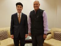 Courtesy Visit of the Secretary-General of AALCO to the Embassy of the Kingdom of Morocco, New Delhi