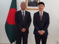 COURTESY VISIT OF THE SECRETARY-GENERAL OF AALCO TO THE HIGH COMMISSION OF THE PEOPLE’S REPUBLIC OF BANGLADESH, NEW DELHI