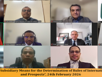 AALCO-ATU Webinar on Subsidiary Means